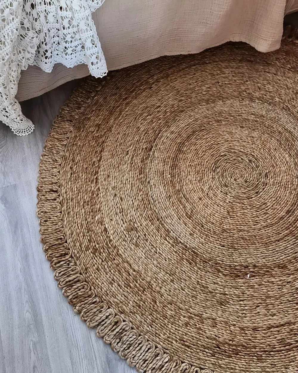 Tappeto ERENCE Beige ø 140 cm_877917