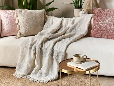 Cotton Blanket 130 x 180 cm White RAEBARELI