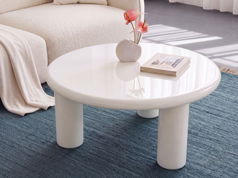 Salontafel ITASCA Gebroken wit