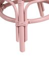 Silla infantil de ratán rosa KALIVIA_931976