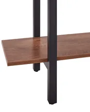 Regał 5 półek DARBY 180 cm Ciemnobrązowy_791538