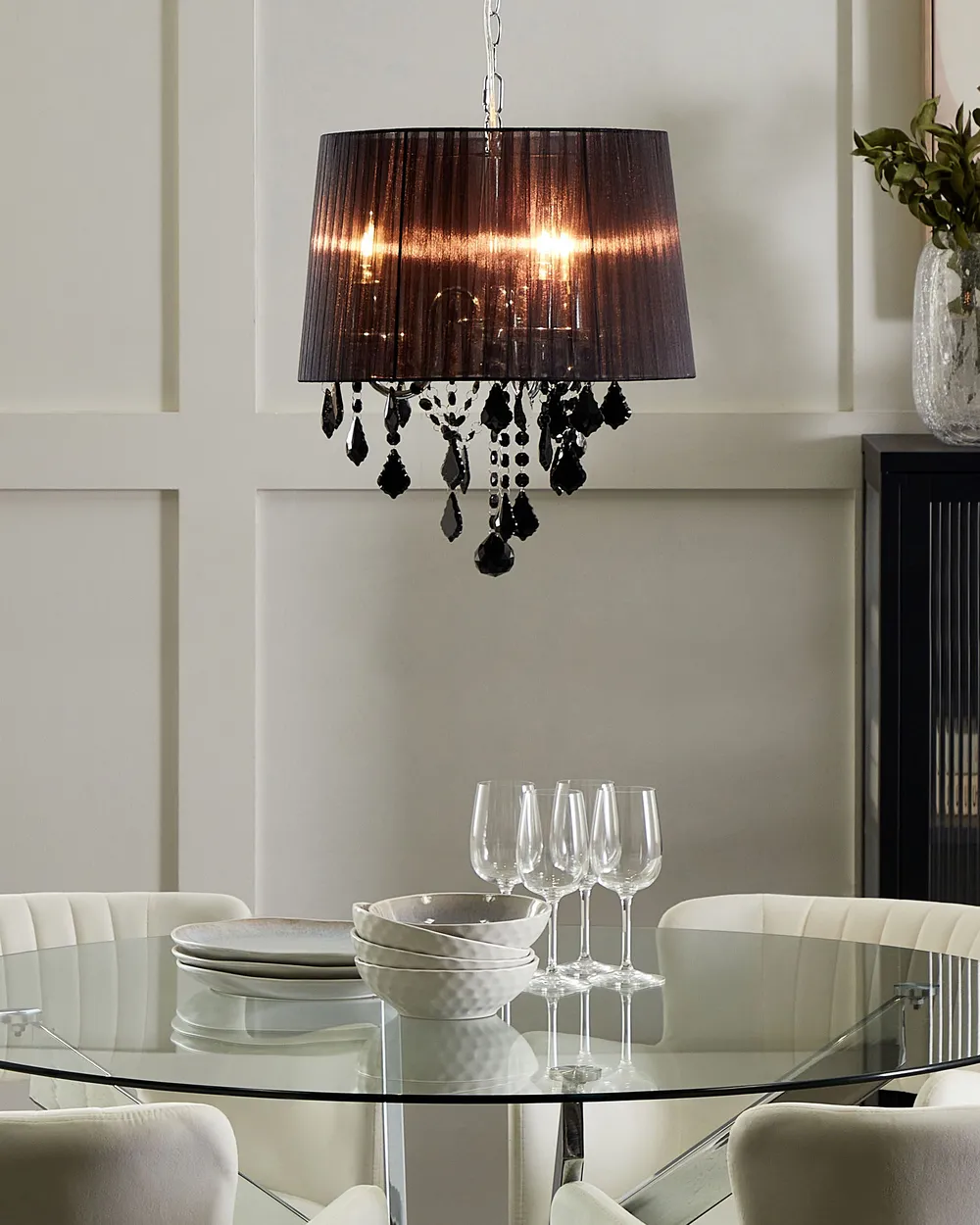 Chandelier EVANS Black