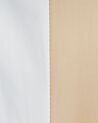 Ombrellone da giardino beige e bianco ⌀ 245 cm MINOA_932174