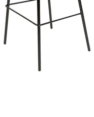 Set di 4 sedie alte MORA Nero_876348