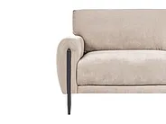 Sofa 3-Sitzer SKARO Chenillegewebe Beige_1156625