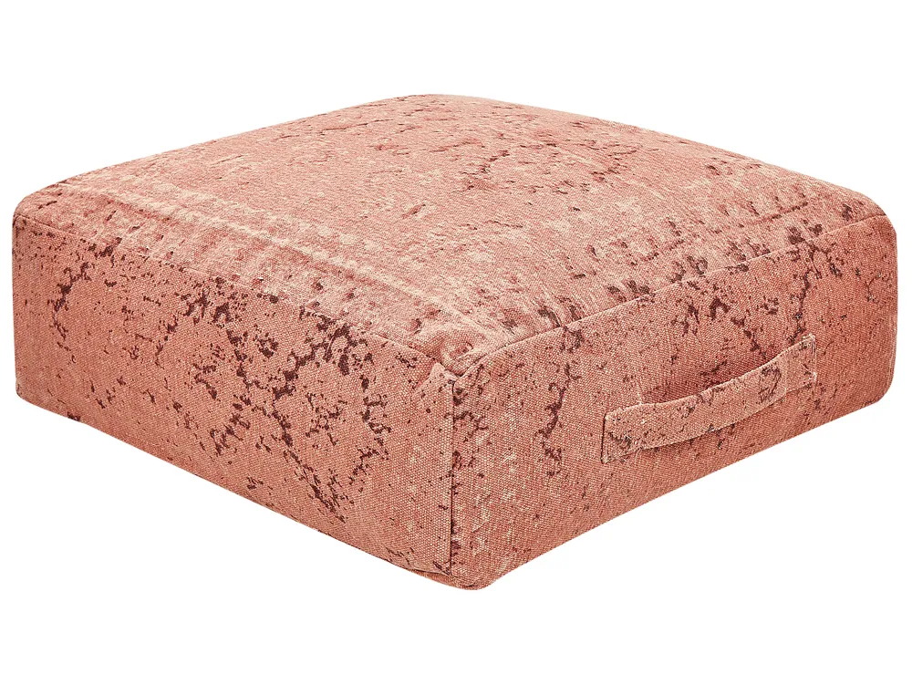 Puf SHASA Bavlna Světle červená