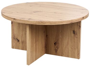 Tavolino da caffè legno chiaro STANTON