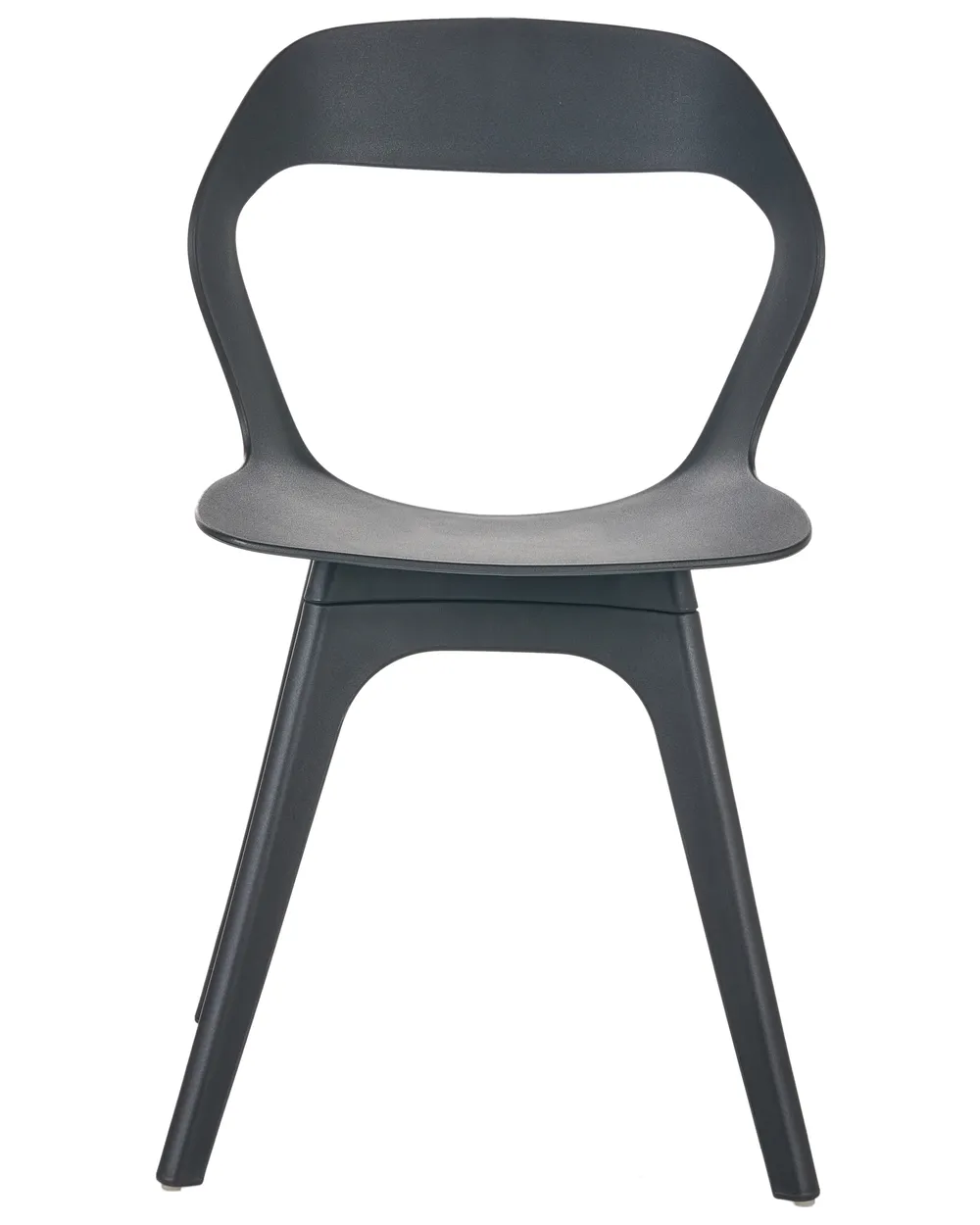 Set di 4 sedie da giardino LACHANIA Nero_1020442