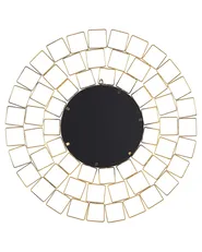 Wall Mirror LABRIT 90 cm 90 cm Metal Gold_704606