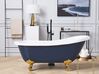 Vasca da bagno freestanding retrò blu e oro 153 x 77 cm CAYMAN_820796