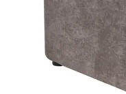 Letto contenitore ARBOIS Ciniglia Tortora 160 x 200 cm_1023127