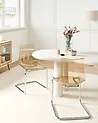 Set of 2 Dining Chairs MARSHALL Orange