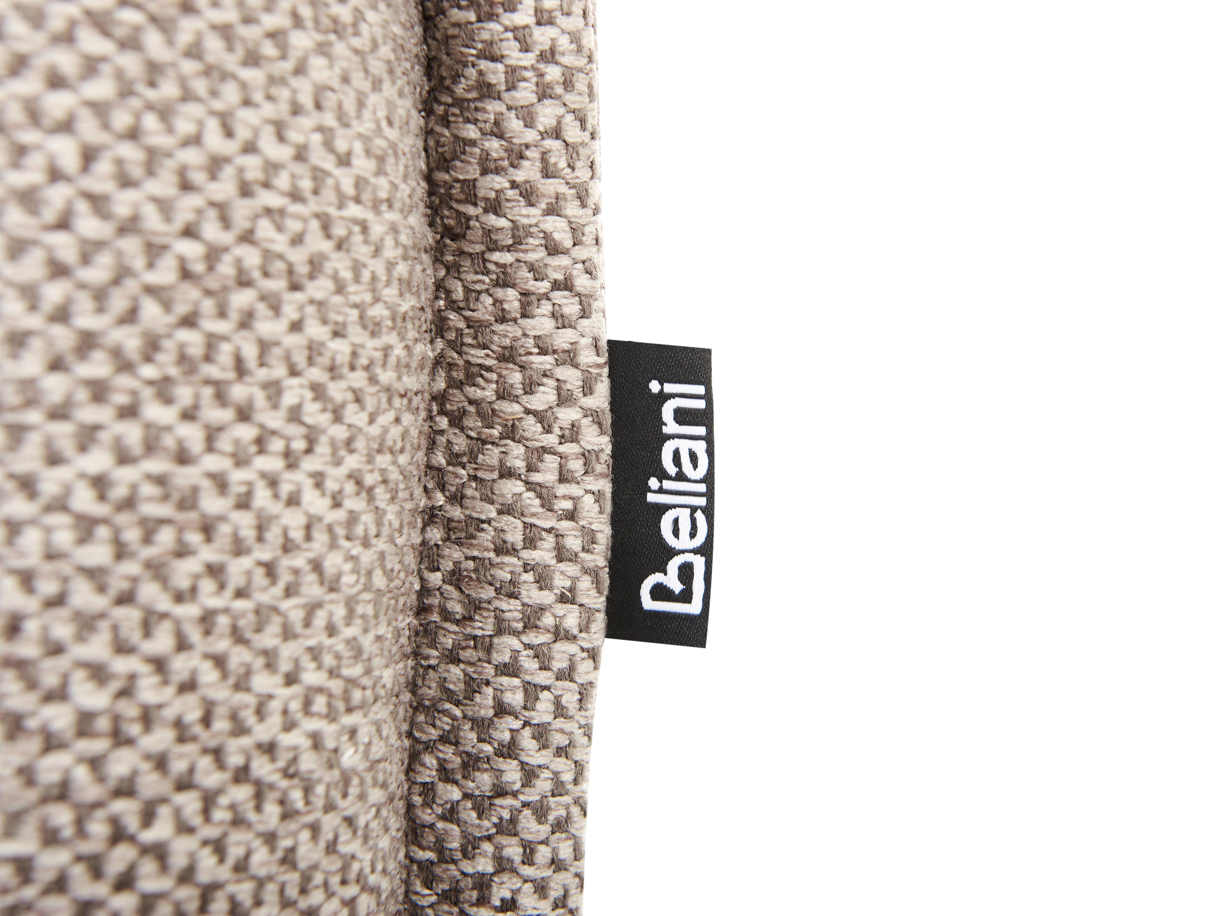 Bed Faux Linen LESTRE 160 x 200 cm (EU King Size) Taupe_960033