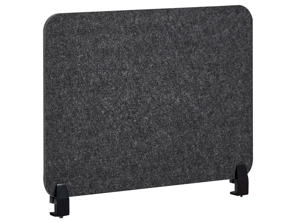 Desk Screen SPLIT 72 x 50 cm Dark Grey