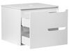 Bathroom Wall Mounted Cabinet 60 x 52 cm White QUINTELA_934926