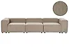 Modular Sofa 3 Seater ARDAL Corduroy Light Brown