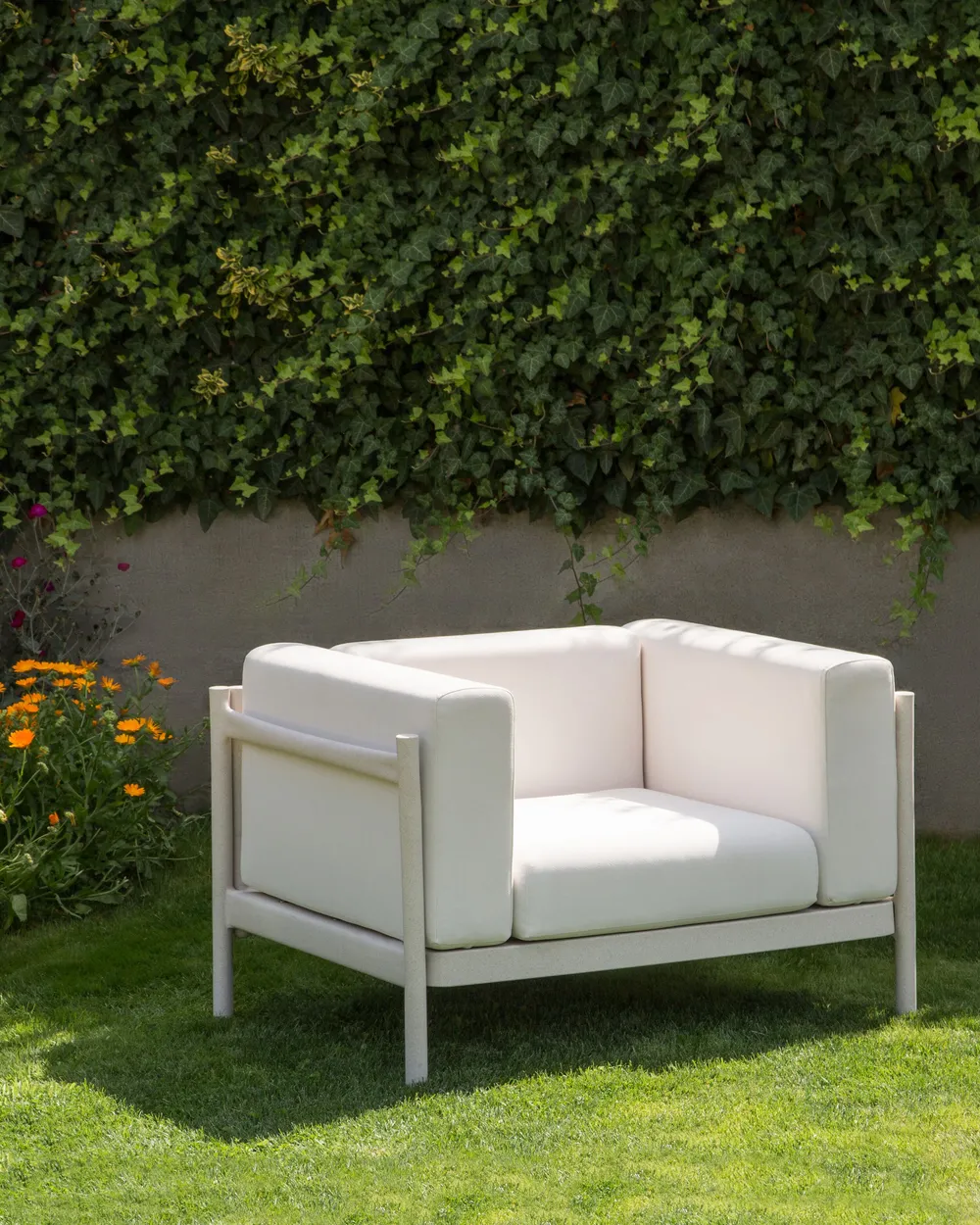 Set di 2 poltrone da giardino FERRETTI Beige chiaro_931260