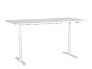 Biurko regulowane elektrycznie DESTINAS 180 cm 80 cm Biały_899613