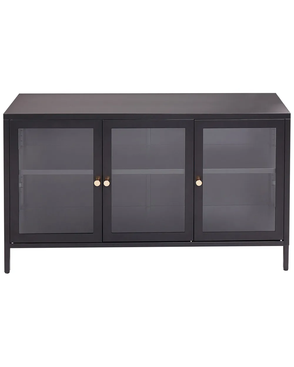 MODERNLUXE Buffet, vitrines avec verre et éclairage LED. Contient des MODERNLUXE Buffet, vitrines avec verre et éclairage LED. Contient des