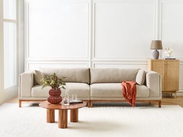 4-seters sofa Taupe VENG