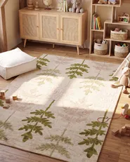 Tappeto per bambini DARMA Beige 160 x 230 cm Cotone_1109459