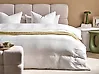 Duvet Cover Set SUMNER 200 x 200 cm Cotton Muslin Off-White