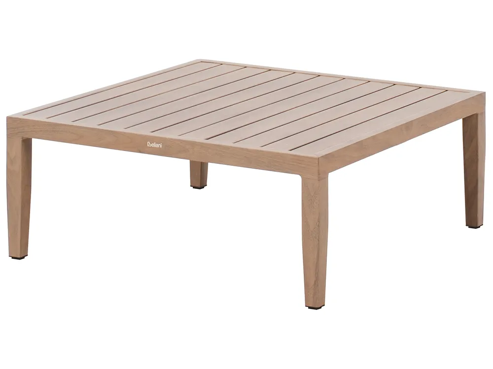 Sofa ogrodowa ze stolikiem dla 2 osób SAMPIERI Metal Brązowy_1000095