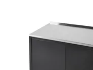 3-częściowa kuchnia ogrodowa ze zlewem VILAMA Czarny Metal_872580