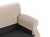 2 Seater Fabric Sofa Beige EIKE_918034