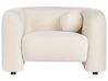 4-Sitzer Sofa Set Samtstoff cremeweiß LEIREN_920780