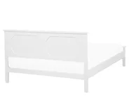 Bed Pine Wood OLIVET 160 x 200 cm (EU King Size) White_773827