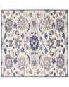 Wool Area Rug 200 x 200 cm Beige and Blue KUMRU_848446