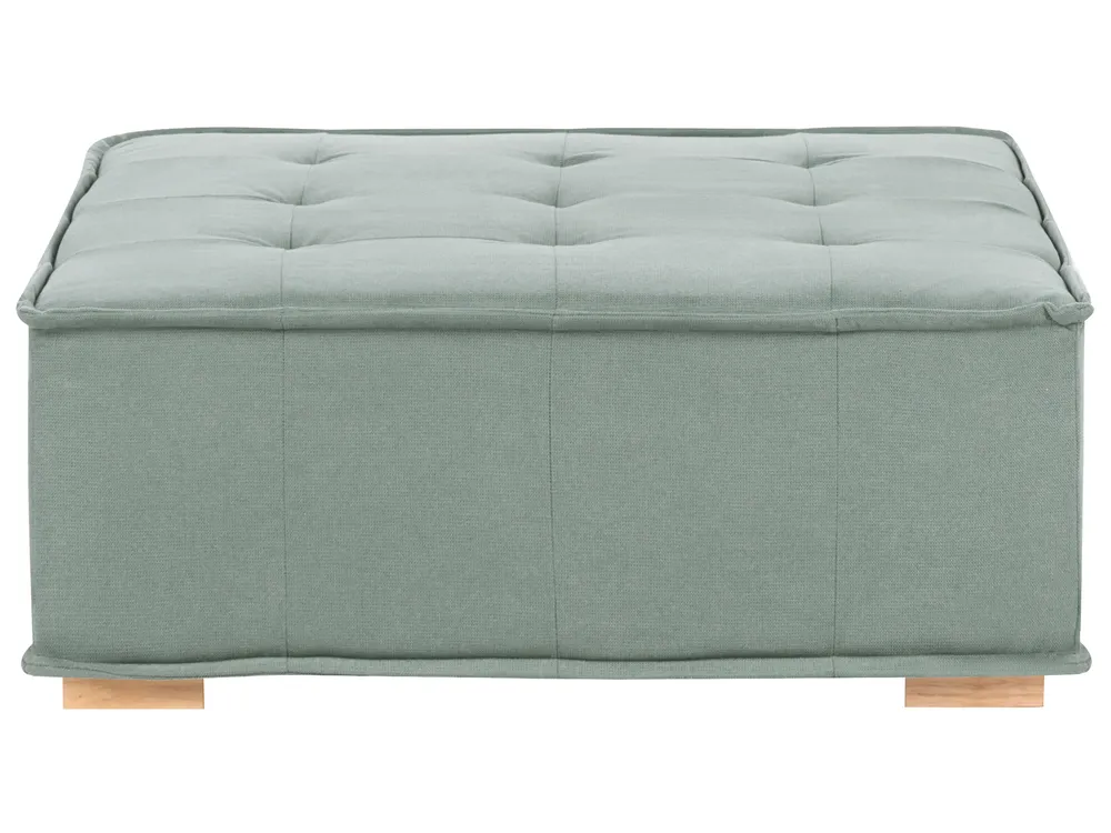 Modular Sofa 2 Seater TIBRO Fabric Light Green_1057754