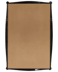 Wall Mirror TORTERON 61 cm 91 cm Paulownia Wood Brown_1136287