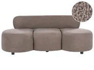 Sofa 3 Seater BLAVAND Boucle Taupe_1061446