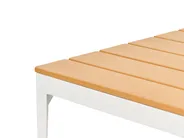 Garden Corner Sofa with Table 5 Seater POSITANO Grey_688276