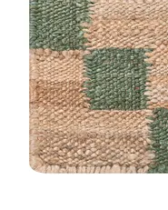 Rug BEED Beige/ Green 160 x 230 cm Jute_1040241