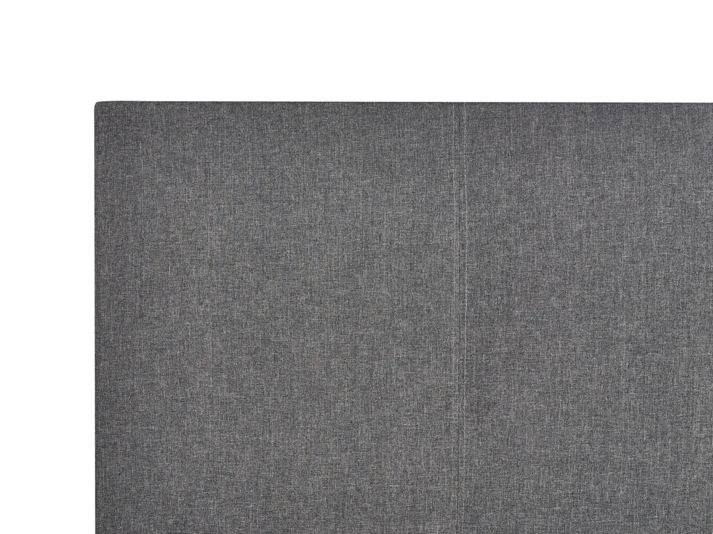 Bett mit Lattenrost Stoff ALBI 140 x 200 cm Grau_964544
