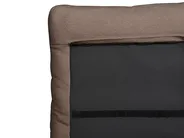Bed Boucle MELLE 180 x 200 cm (EU Super King) Brown_965722