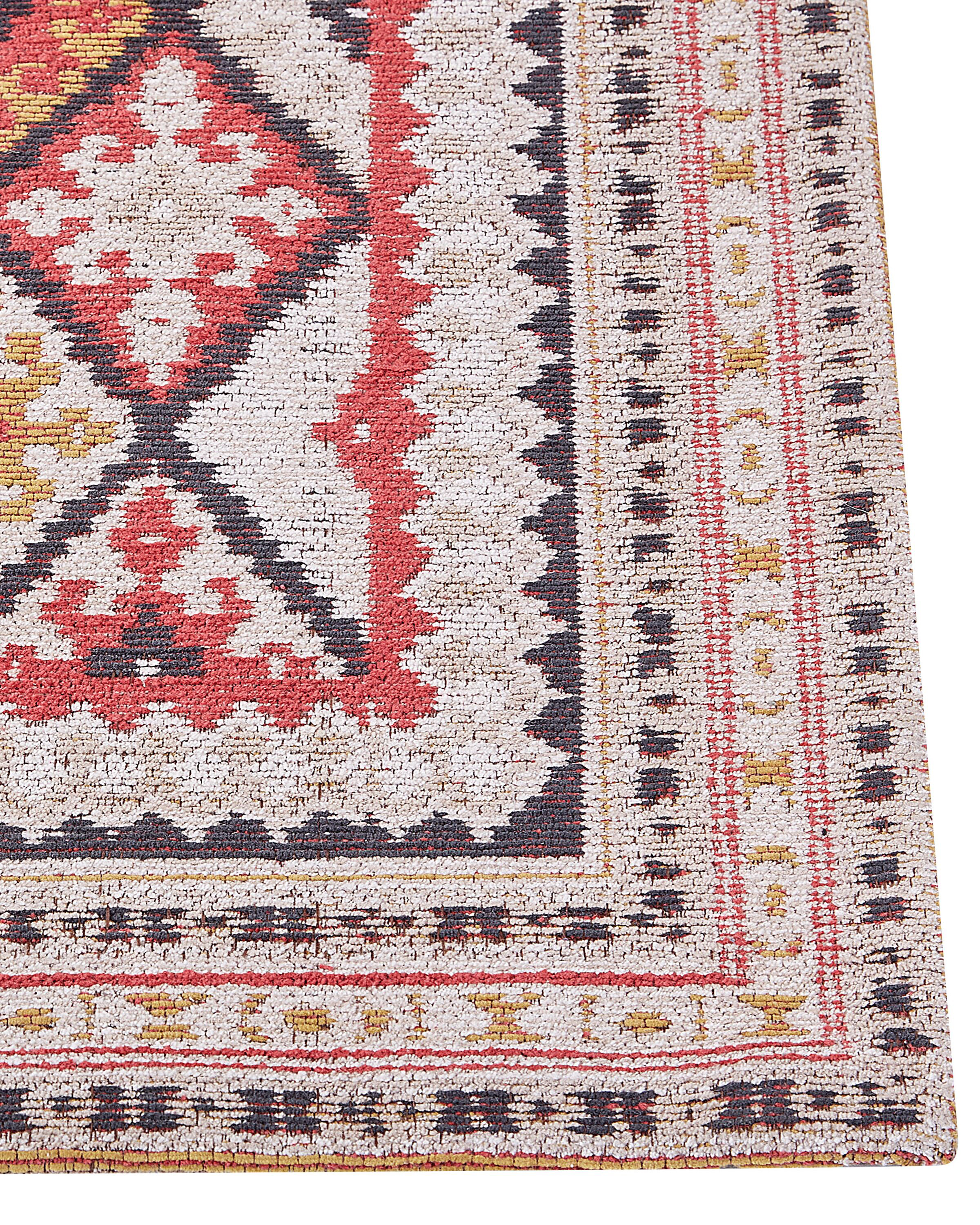 Cotton Area Rug 160 x 230 cm Multicolour ANADAG_853670