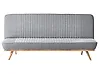 Sofá cama 2 plazas KALFAFEL Tela Gris