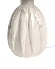 Table Lamp AGUAN Ceramic Light Beige_1032821