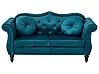 Sofa 2 Seater SKIEN Velvet Teal