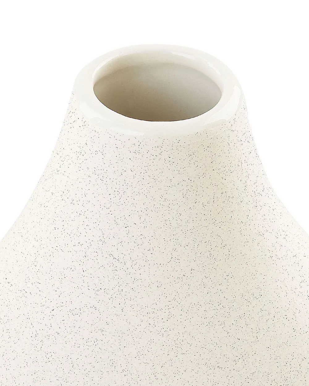 Biancalani 花瓶☆SALE Flower Vase KOMOTINI Ceramic 32 cm Off-White - Beliani.es