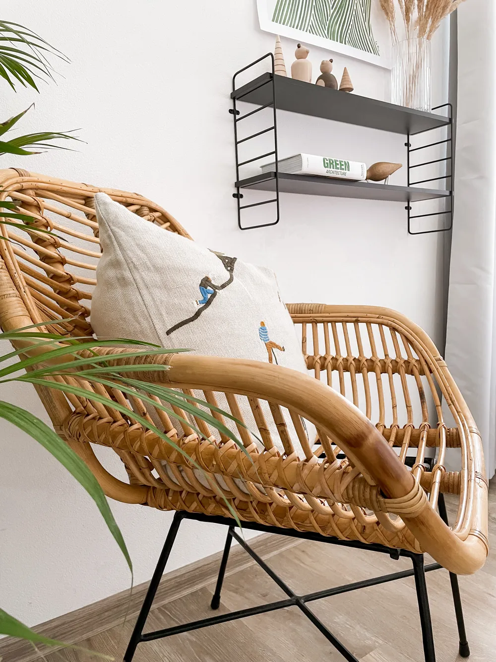 Dining Chair CANORA Rattan Natural_837199
