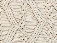 Set di 2 cuscini KIRIKKALE 45 x 45 cm Cotone Beige chiaro Trama geometrica_905445