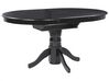 Mesa de comedor extensible negra 106/150 x 106 cm AKRON_927567