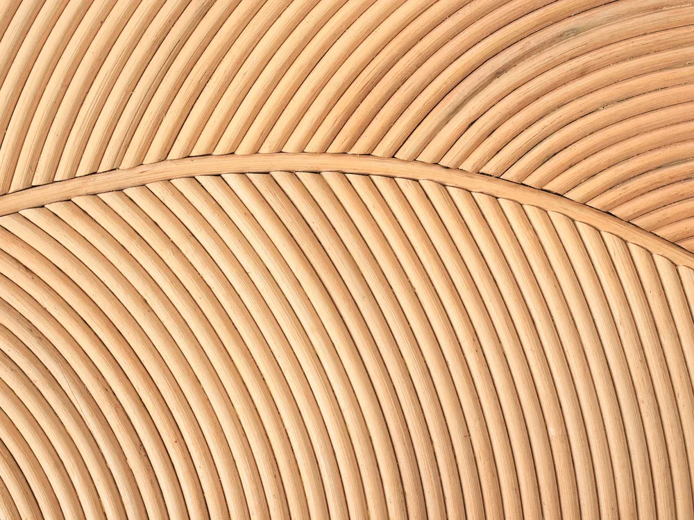 Zestaw 2 stolików kawowych PARALIA Rattan Naturalny_999448