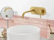 rubinetto miscelatore da parete per lavabo GUAIBA Ottone Oro_995849