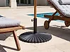 Socle de parasol CAREZZA Rond Noir 21 kg